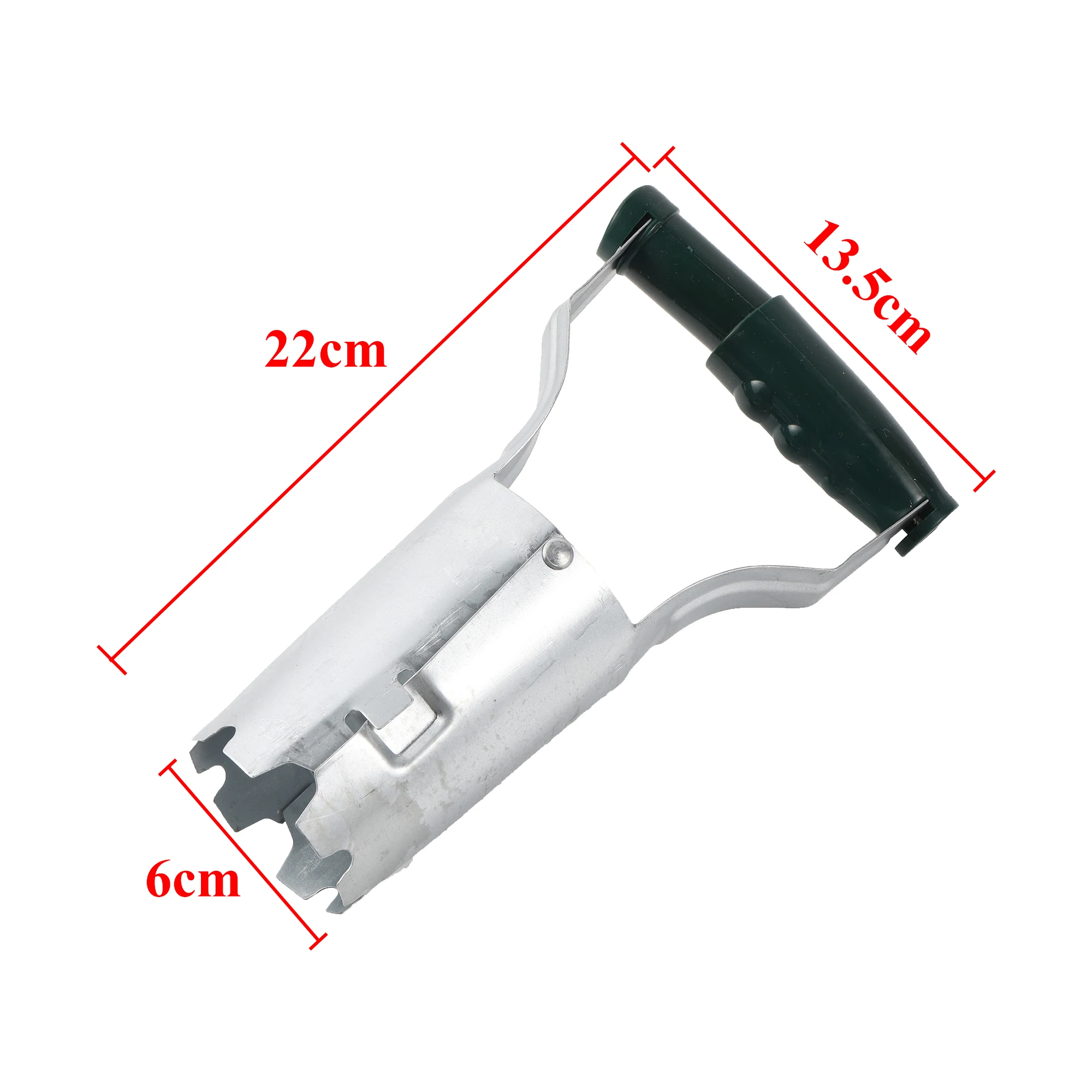 Garden Agriculture Transplant Tool Cylinder Planter Plant Flower Puller Cultivation Tool Garden Bulb Planter with Depth Mark