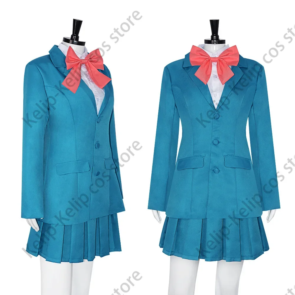 Anime Cosplay Kimi Mi Todoke Temporada 3 disfraz de Kuronuma Sawako de mí a ti temporada peluca JK uniformes escolares mujer encantador traje