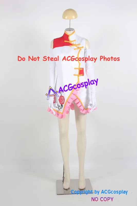 Kiddy Grade Tweedledee Cosplay Costume acgcosplay Include Long Stockings