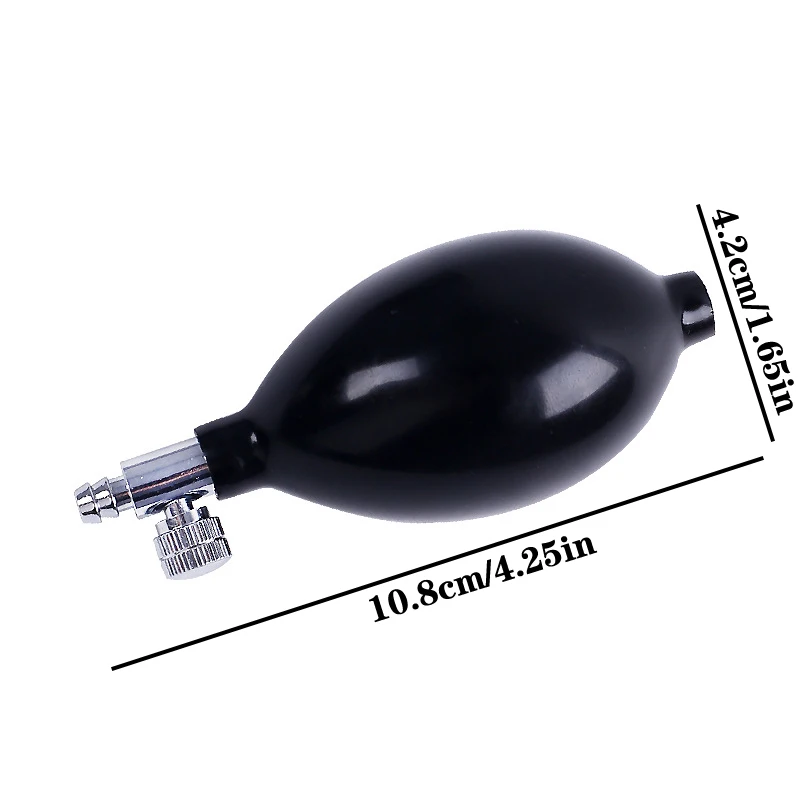 1pcs Inflatable Ball Blood Pressure Cervical Tractor Latex Air Inflation Balloon Bulb Pump Valve For Sphygmomanometer Tonometer