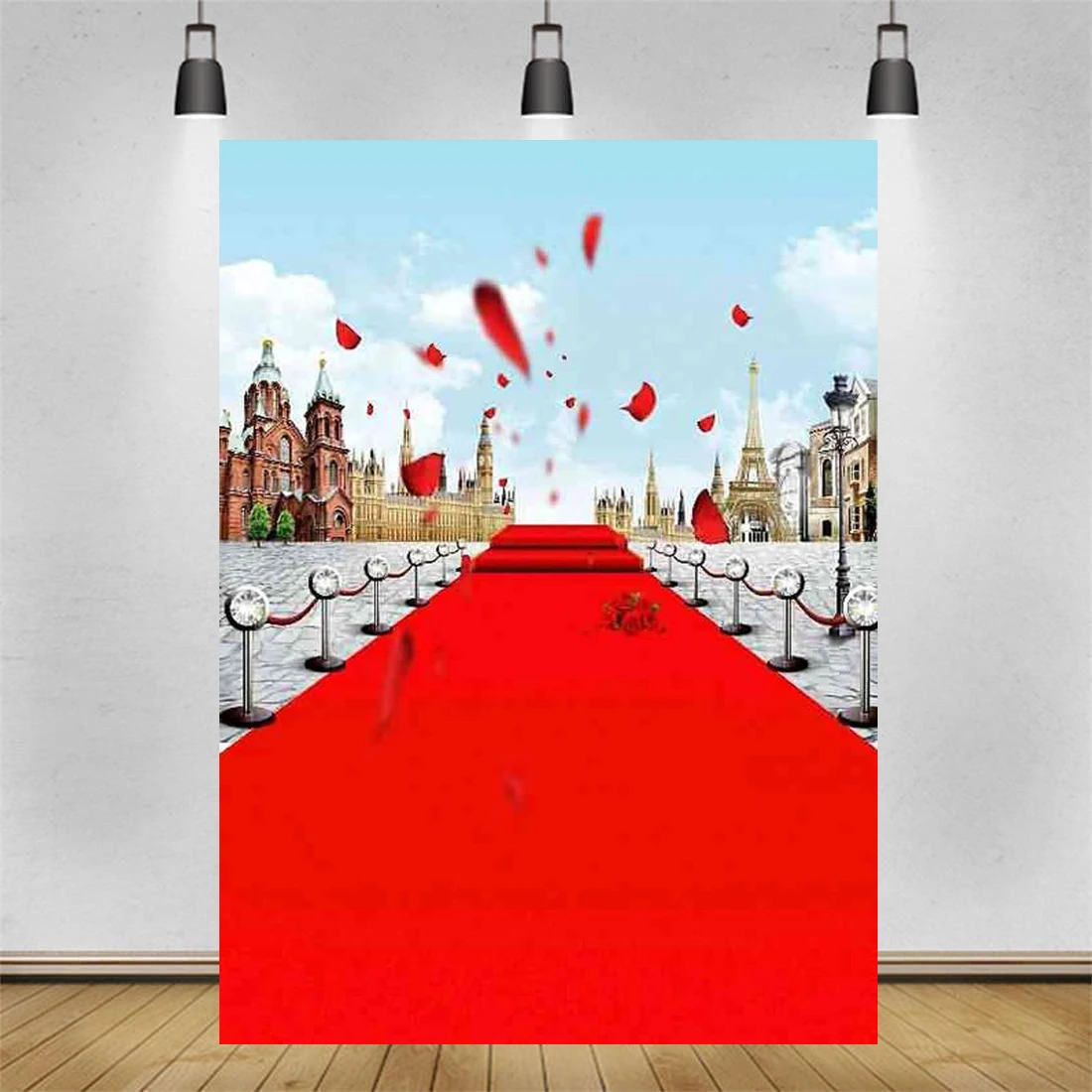 World's Valentine Photography Backdrop Stage Carpet Theme Background Banner Poster