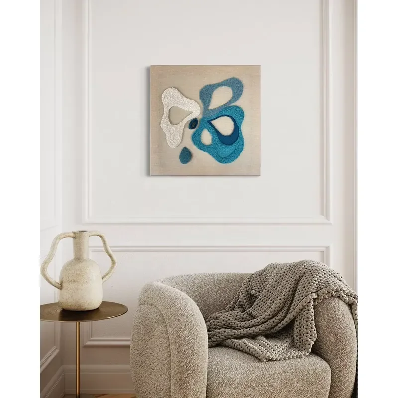 Handmade Tufted Wall Art Luxury Home Decor Creative Hanging Decoration Novelty Gift for Living Room Modern Textile Tapestry