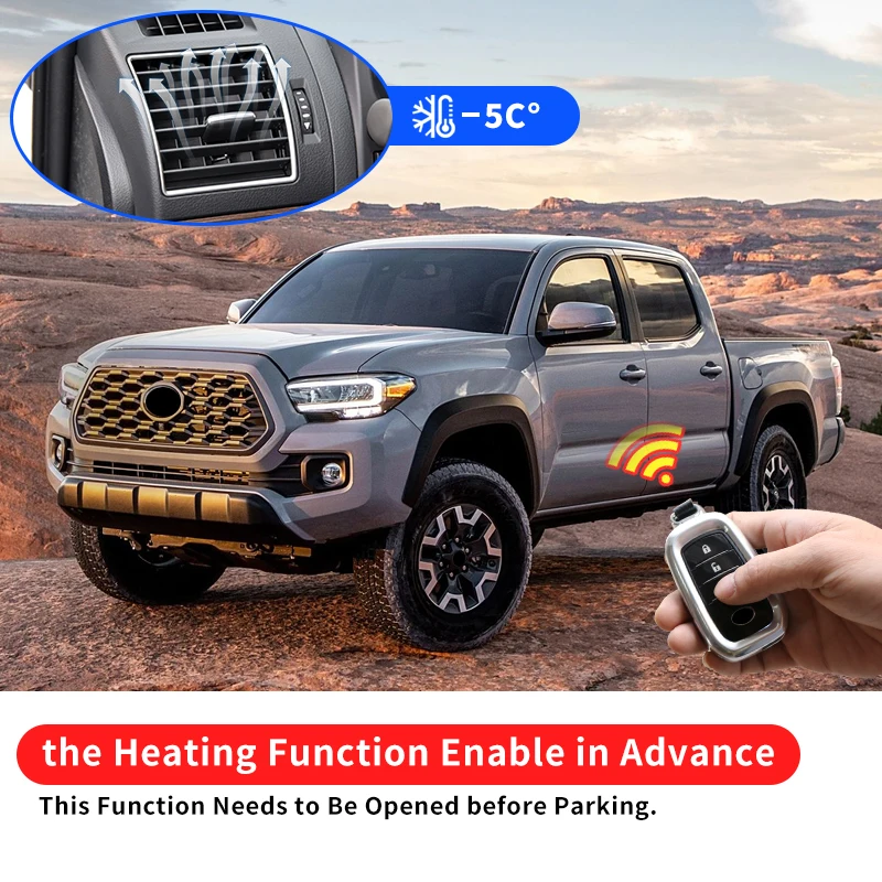 لتويوتا تاكوما TRD، Trailhunter، محدود، مفتاح بعيد، ملحقات مطورة، طقم الجسم تبديد الحرارة عن بعد 2016-2023