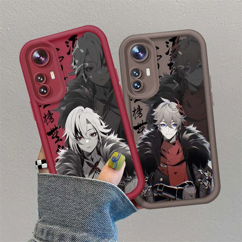 

Arlecchino G-Genshin Impact Phone Case For Xiaomi Mi 15 14 14T Redmi 13 13T 13C 12C 14C 12 12T 11 11i Lite Pro 5G Eye Ladder