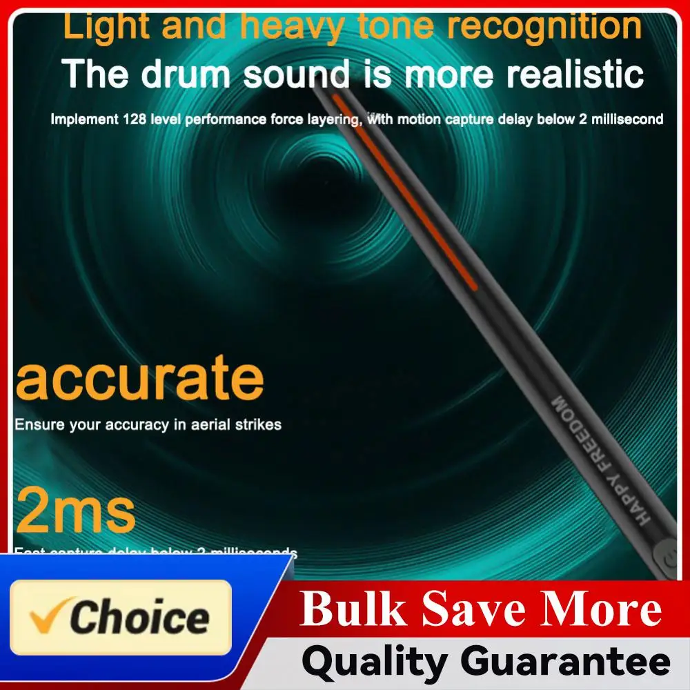 

Electric Air Drumsticks Portable Air Drum with Drumsticks Electronic Virtual Air Drum Drumsticks Pedals Gift for Adults Kids