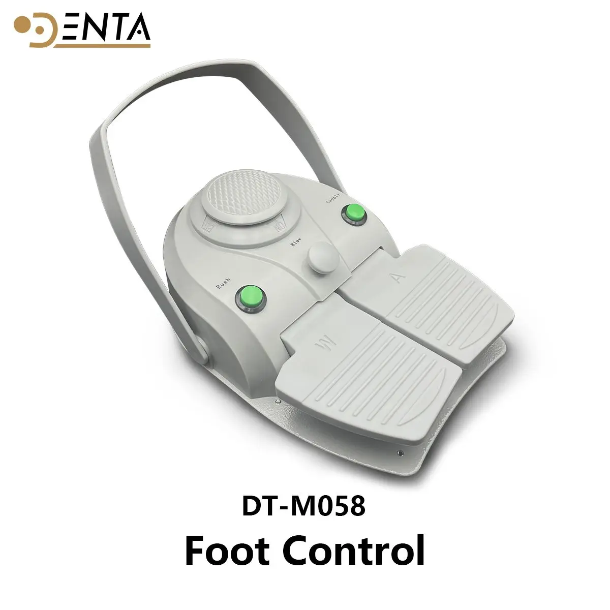 High quality Green button Dental Foot Control switch Multifunctional Foot Pedal valve foot switch dental unit chair accessories