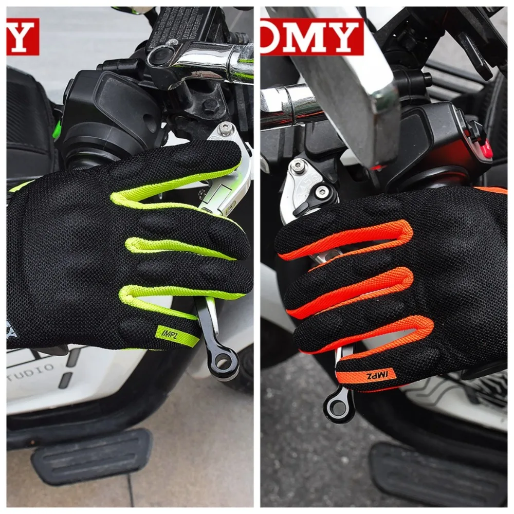 

Оборудование для внедорожных мотоциклистов, гоночный локомотив, противоскользящие, дышащие, летние перчатки с полным пальцем, можно с сенсорным экраном