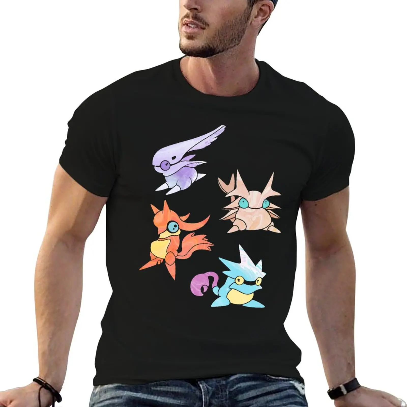 

Golden Sun / Djinns T-Shirt graphic t shirt vintage graphic shirts oversized t shirt essential t shirt Men's cotton t-shirt