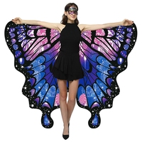 Angel Wings Coat Spring Butterfly Cape Role Play Prop Dress-up Pixie Shawl Cloak Party Stage Story Telling Cosplay Costume