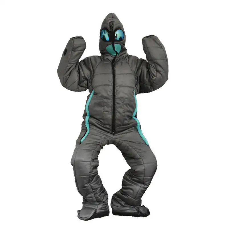 

Sleeping Bag Coat Alien Sleeping Bag Unisex's Full Body Alien Sleeping Pouch With Arms And Legs For Travel Outdoor Hiking