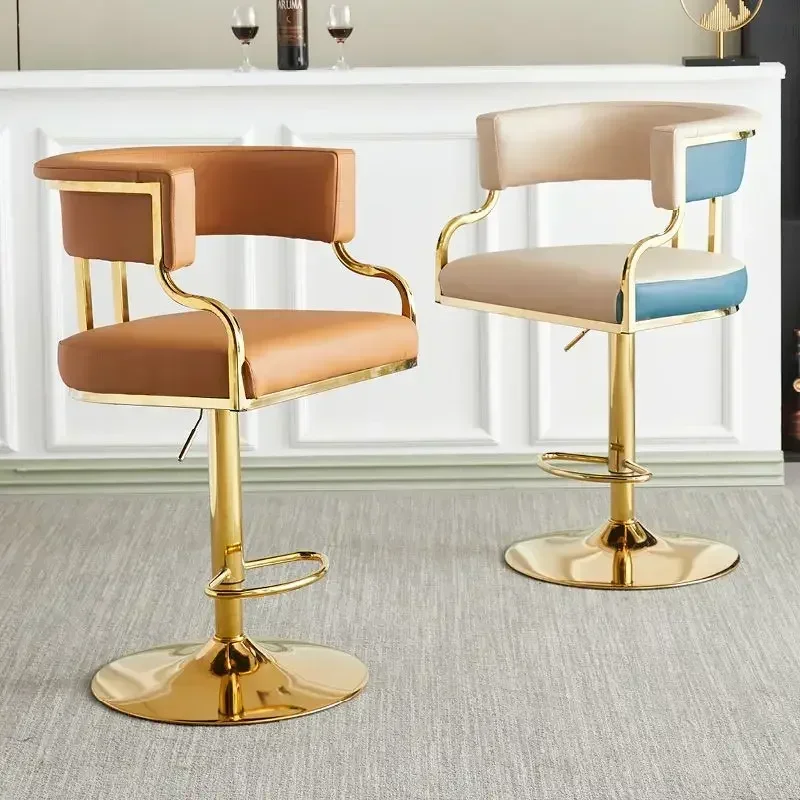 

Передняя стойка, барный подъемник, компьютерный офисный стул, барные стулья, высокое качество, модный легкий роскошный домашний барный стул