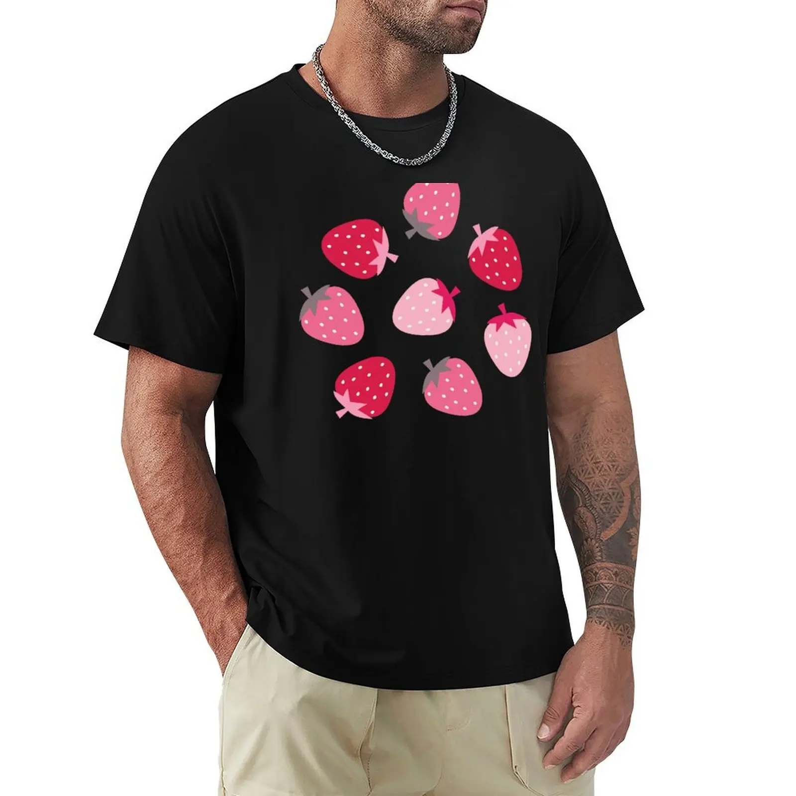 Strawberry Fields T-Shirt t shirt man designer T-Shirt