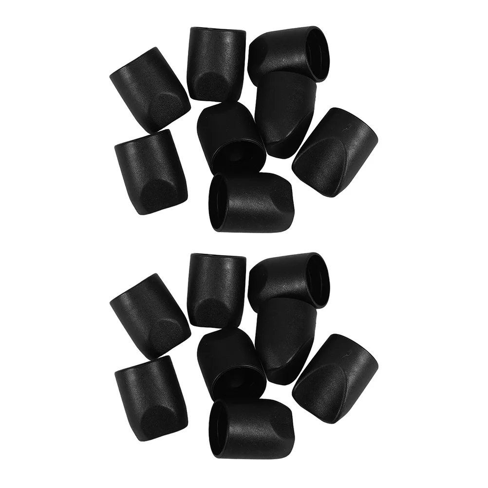 

50Pcs Folding Chair V Shaped Stabilizer Caps Heavy Duty Non Marring Leg Protectors for Padded Chairs Replacement End Caps