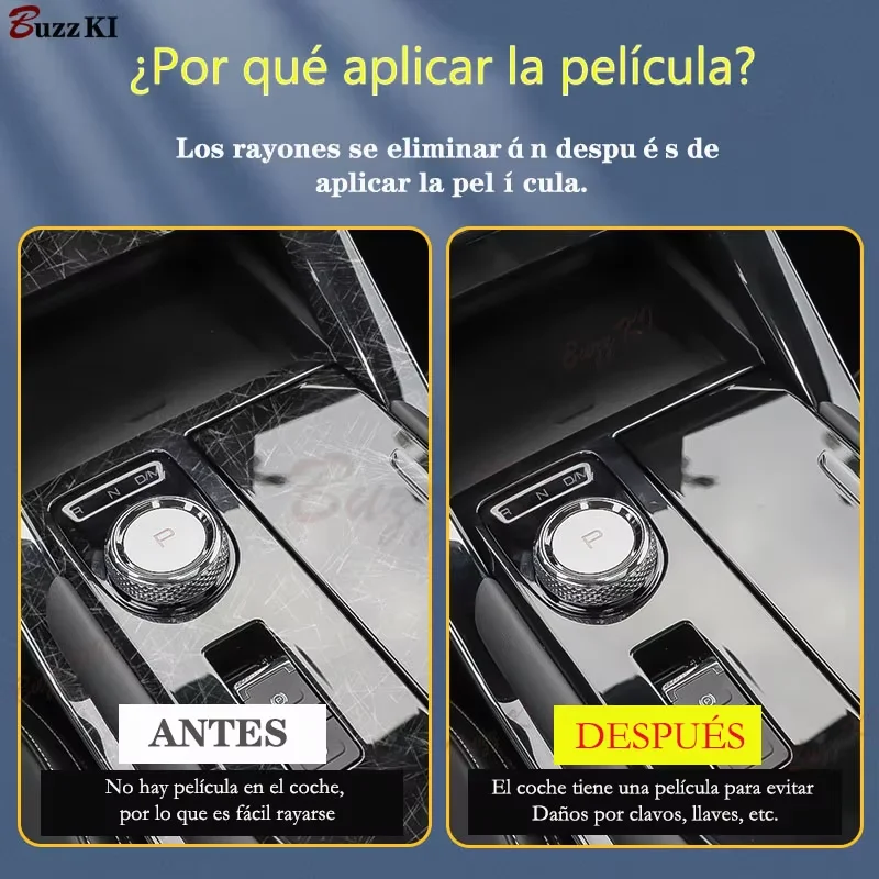 TPU Transparent Film for Haval Dargo Car Position Interior Protection Sticker Center Control Gear Shift Door Lift Window Panel