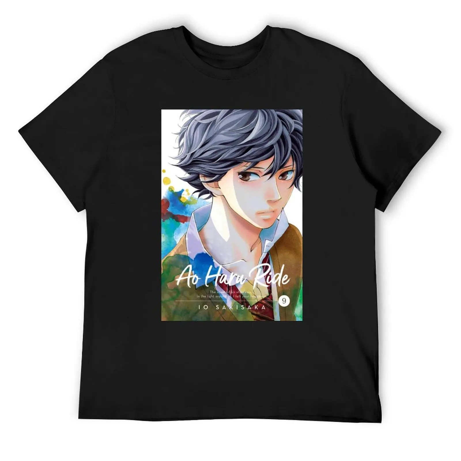 

Blue spring ride , Cute Kou fanart T-Shirt graphic tee shirt customs clothes cheap stuff black t shirts for men