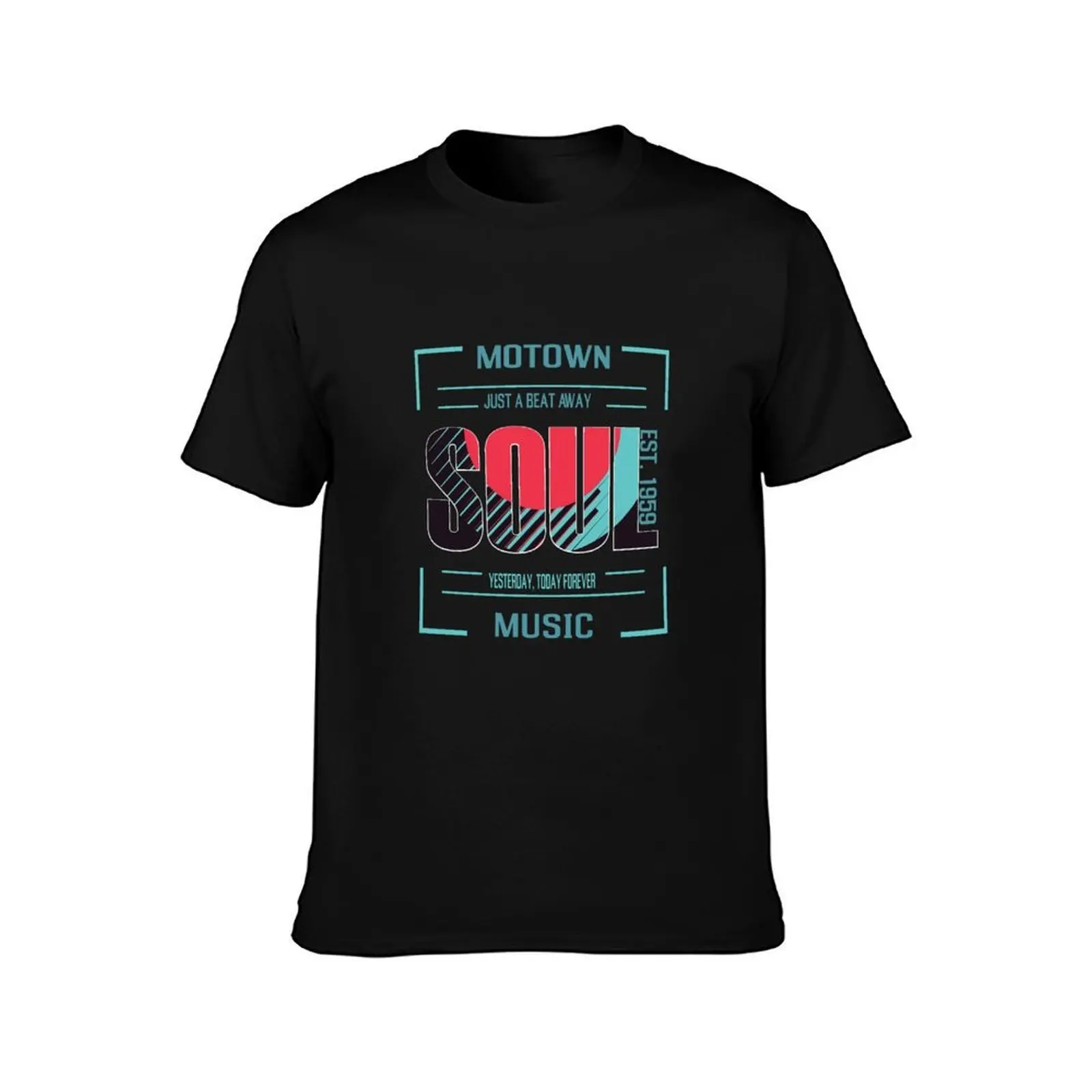 Motown T-Shirt Essential Solid Color T-Shirt