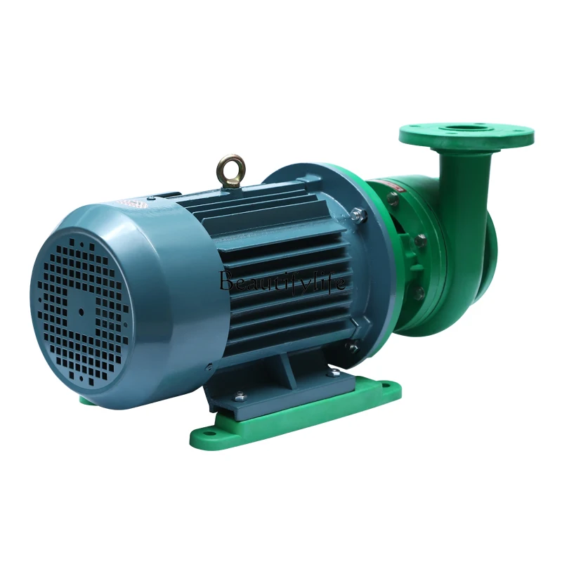 

05-Self-priming centrifugal pump reinforced polypropylene anti-corrosion acid and alkali resistant plastic acid pump sewage