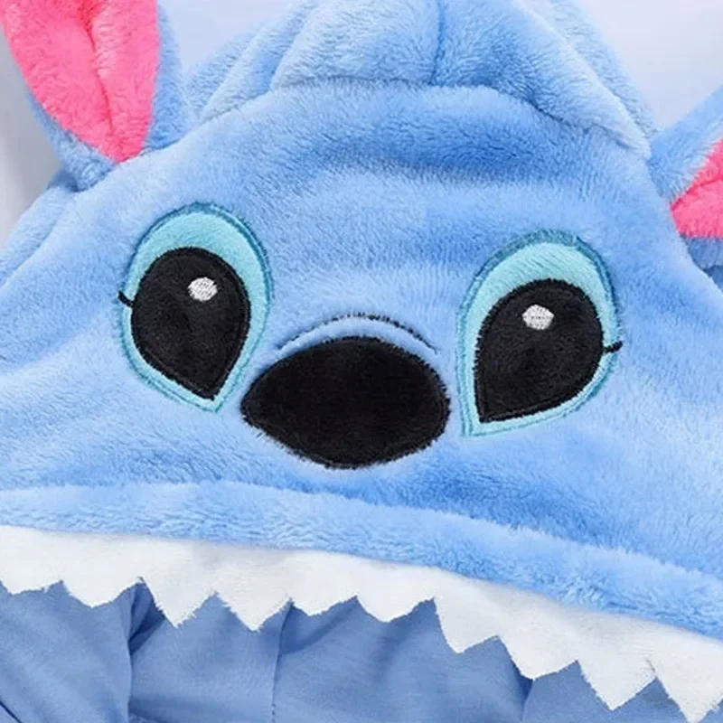 Tuta Lilo e Stitch Disney Anime Accessori per animali Pigiama per cartoni animati Cosplay Carnevale Halloween Costume Kawaii per bambini