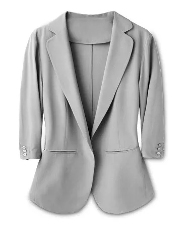 Birdsky, Women office lady Blazer suit outwear Jacket Top 100% mulberry silk solid color, S-544