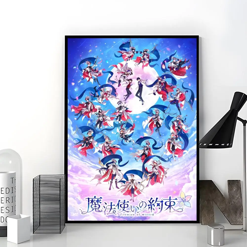 Fantasy Game P-promise of Wizard Poster Trendy Aesthetic Wall Art Poster for Dorm Room Bedroom Decor