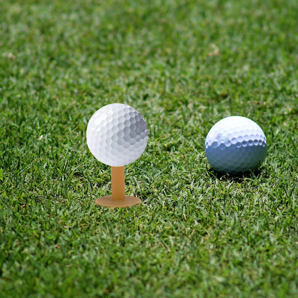 

20pcs Golf Height Adjustable Golfs Mat Tees Rubber Holders for Training Durable Golfs Tees Ball Holders Supplies