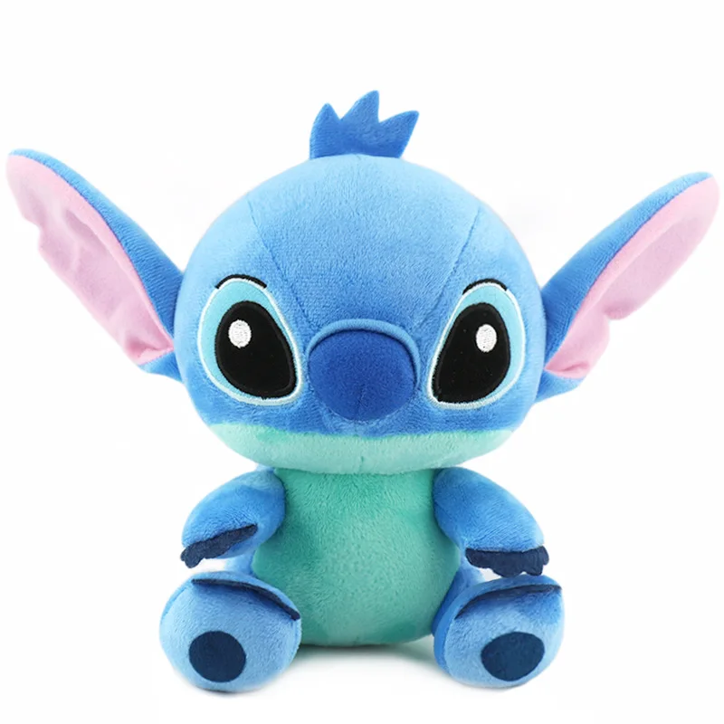 Disney Plush Toy Starry Baby Stitch Doll Machine Couple Stitch Doll Pillow Car Mounted Accessories Creative Toys Gift