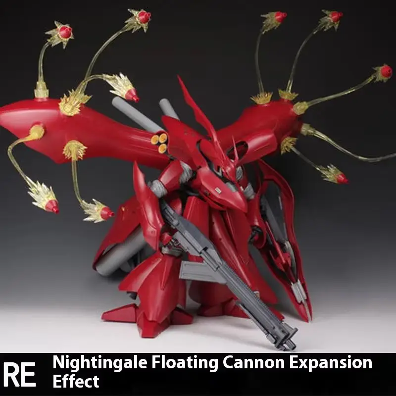 

Universal Funnel Combat Effect Expansion Kit For Ew Mg 1/100 Sazabi Re/100 Nightingale & Rg 1/144 Sazabi Model Accessories Toys