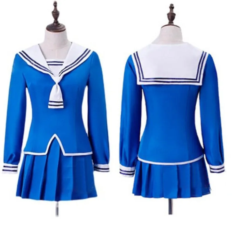 Аниме Корзина с фруктами Тору Хонда Косплей Костюм Школьная форма JK Полный комплект Матроские костюмы Карнавальные вечерние наряды для девочек