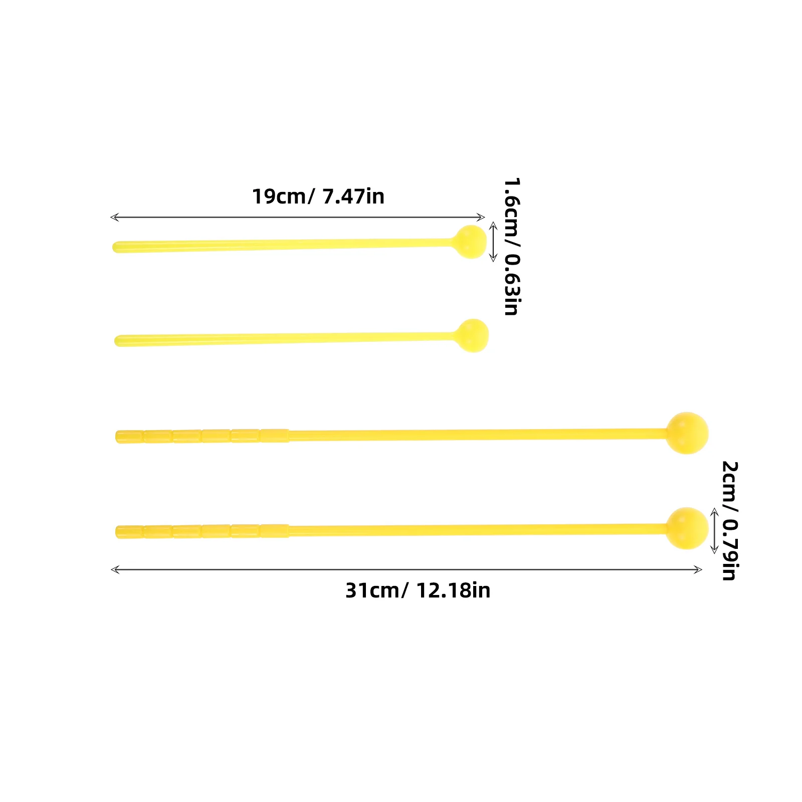 10 قطعة مطارق الطبل البلاستيك المهنية قرع العصي المطرقة ل إكسيليفون غلوكنسبيل وملحقات الآلات الموسيقية