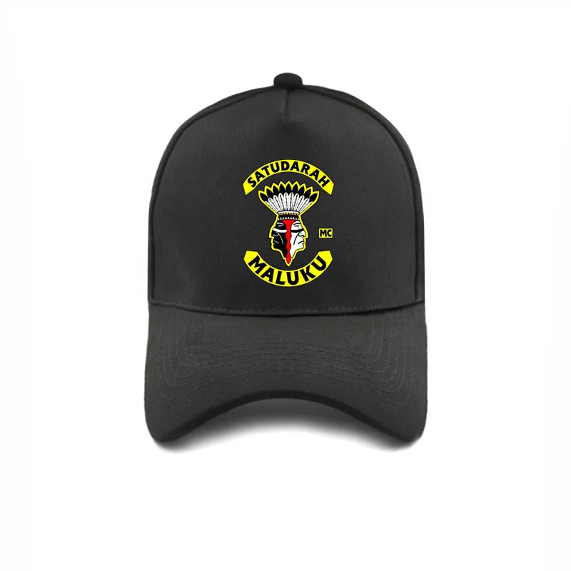 Satudarah MC World Motorcycle Baseball Caps Women Men Adjustable Snapback Hats