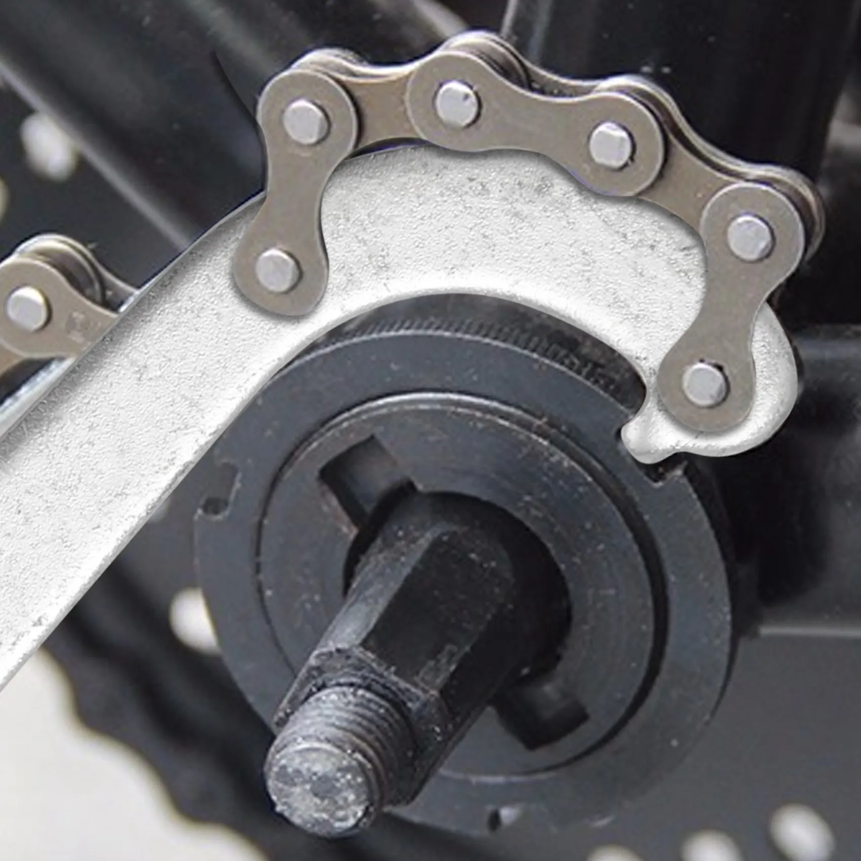 Picture 3: A06F-Bicycle Bike Lock Ring Remover Bottom Bracket Repair Spanner Wrench Tool