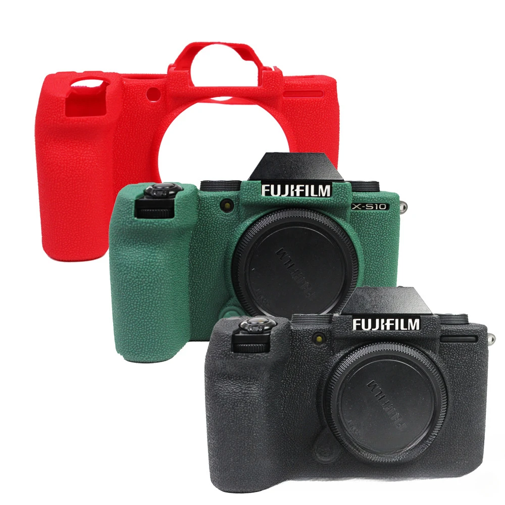 

For Fujifilm X-S10 silicone case XS10 micro-single camera bag portable protective case camera bag handbag