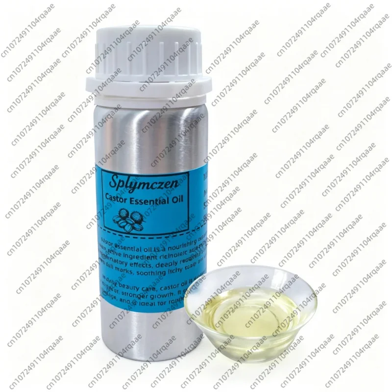 100% Pure Natural Castor Essential Oil for Diffuser Humidifier Candle Soap Making Aromatherapy Fragrance Oil
