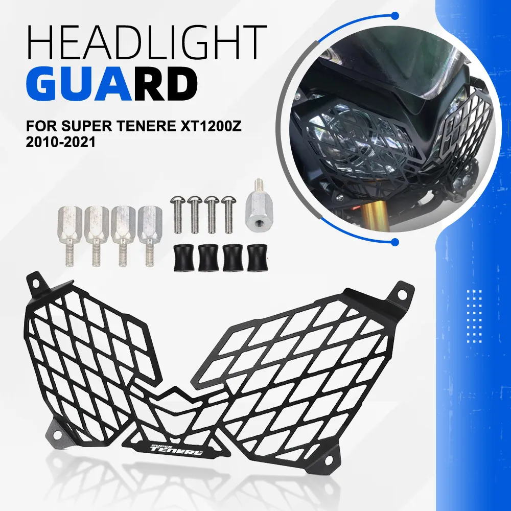 

Headlight Guard For YAMAHA Super Tenere XT1200Z 2010-2020 2021 XTZ1200 Super Tenere Motorcycle Headlamp Grill Protections Cover