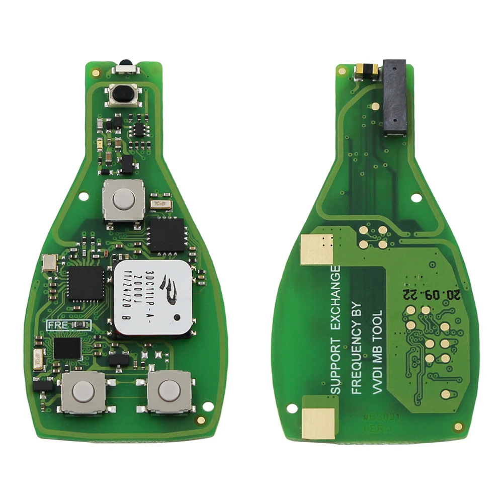 Xhorse Keyless Go FBS3 VVDI BE Smart Key 3/4 Button 315mhz 433mhz One Button Start for MB W204 W207 W212 W164 W166 W221 CLK