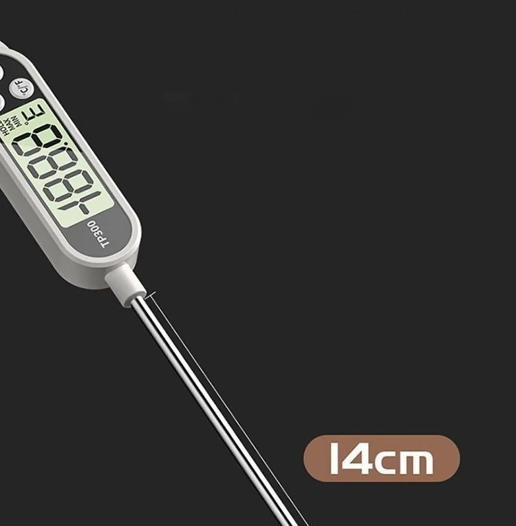 Household Coffee Thermometer Oil Temperature High-precision Digital Display Probe Type Electronic Thermometer Kitchen Tool