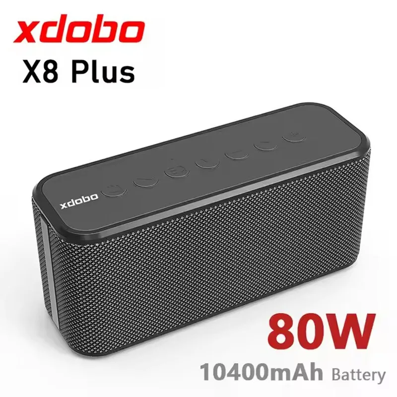 

80W high-power XDobo X8 Plus portable wireless Bluetooth speaker ipx5 waterproof panoramic sound effect subwoofer TWS speaker