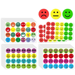 6-60sheets Reward Sticker for Kids 74 Styles Face Decals Happy/Sad Smile Stickers Children's Behavior Chart Scrapbook Decoration