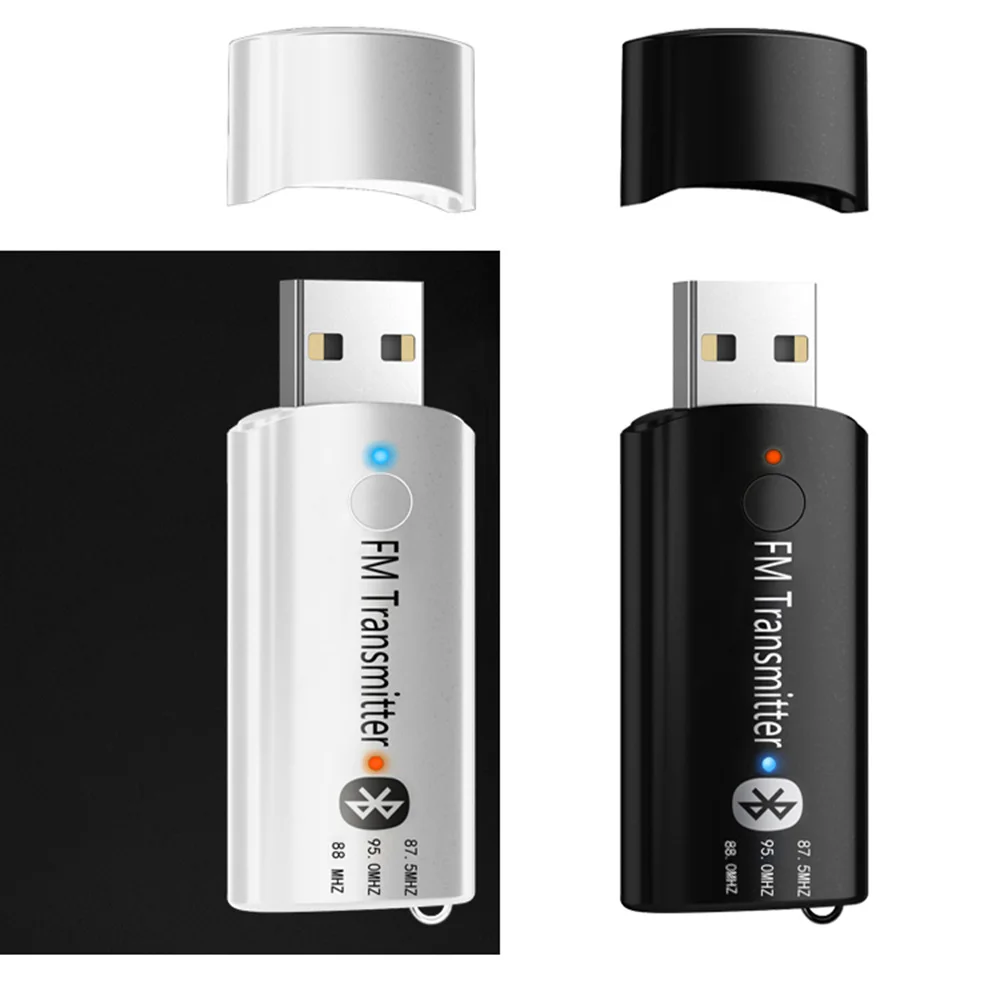 مجموعة ترقية السيارة، جهاز استقبال بلوتوث 3.5 ملم، محول صوت ستيريو لاسلكي، USB، جهاز إرسال FM، مجموعة مكالمات بدون استخدام اليدين، راديو FM