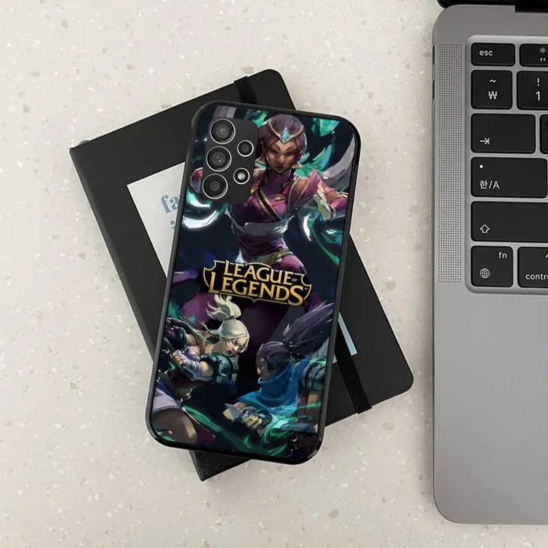 Game l-league of l-legends  Phone Case For Samsung Galaxy S21  S20 S10 S9   Note10 Note9 shell