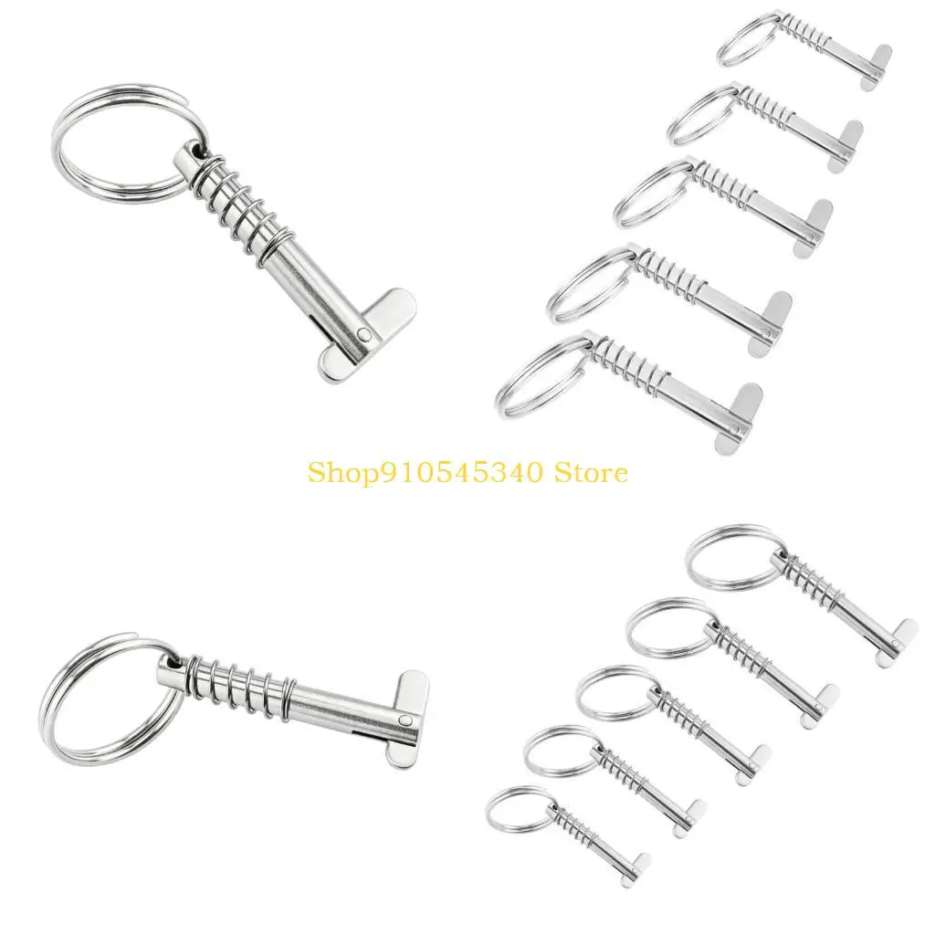 U2JA 5/16 3/8 Quick Release Pin for Marine Fastening with Stainless Steel Loop Handle