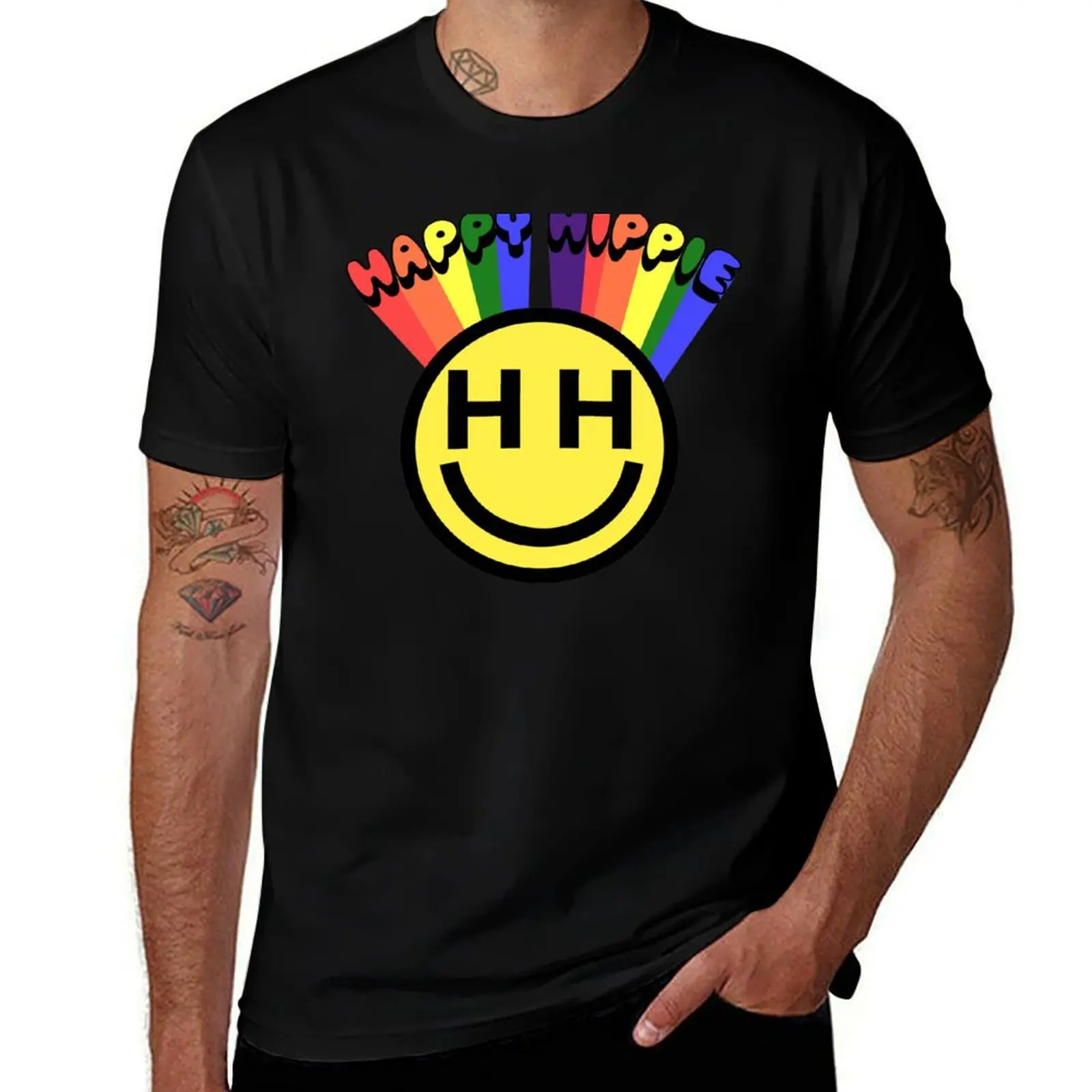 Happy Hippie Foundation - Magical Mystery T-Shirt Casual Everyday Short Sleeve T-Shirt