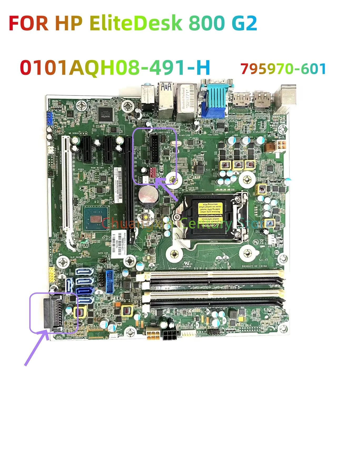 Used for HP EliteDesk 800 G2 all-in-one motherboard 795970-601 0101AQH08-491-H 100% tested fully