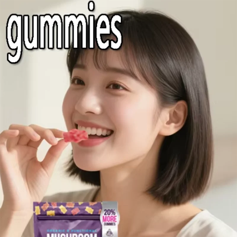 

1 упаковка грибных жевательных жевательных конфет для питания красоты и регулирования здоровья кишечника. Богатая в протеинах для улучшения metabolizmu.