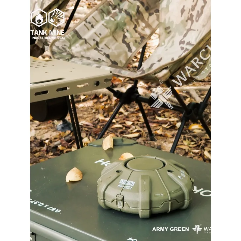 

Mosquito Incense Box Camping Tactical Mosquito Repellent Rack Portable Military Style Mosquito Incense Box Hiking Accessories