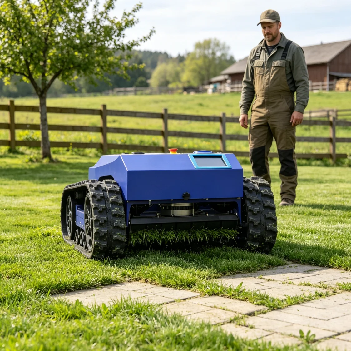Smart Garden Robot - Maßgeschneiderter NEUER Bestseller-Gartenrasenmäher, ferngesteuerter intelligenter kabelloser
