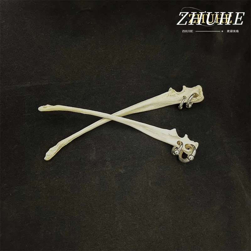 ZHUHE Bone Sculpted Hairpins In Neo-Gothic Style Are Party Gifts For Women's Jewelry Accessories