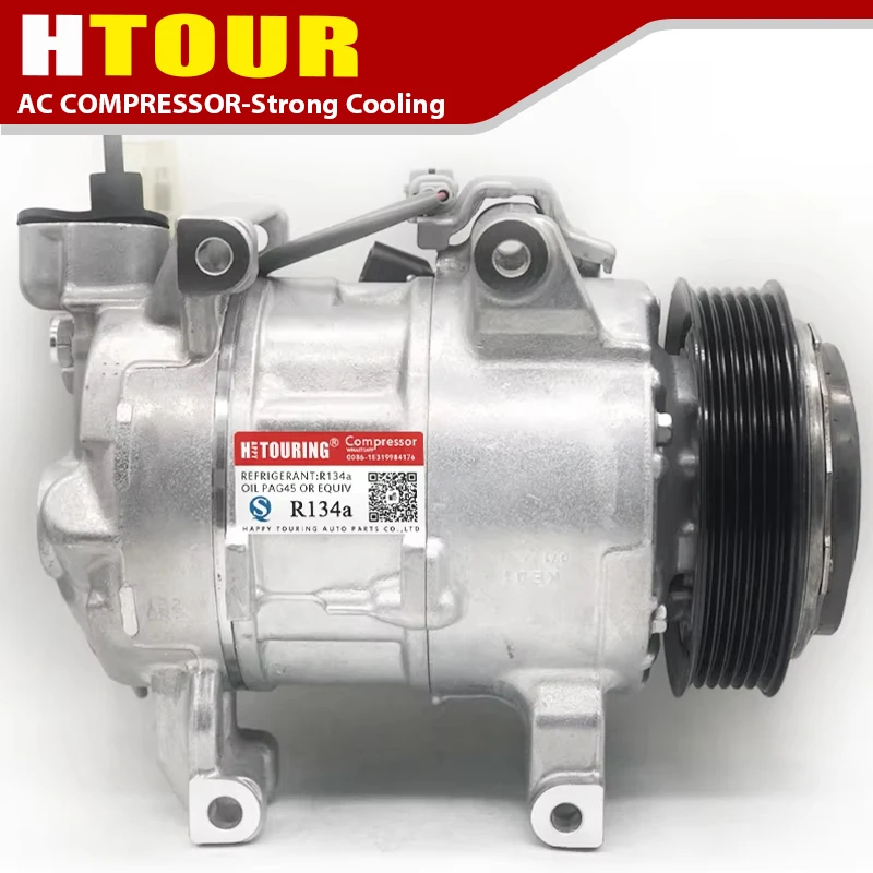 

926004BB0A 926004BB2A 92600-4BB0A 92600-4BB2A 92600-5BC0A 447160-6851 447160-8450 For Nissan Rogue X-Trail 6SBH14F AC Compressor