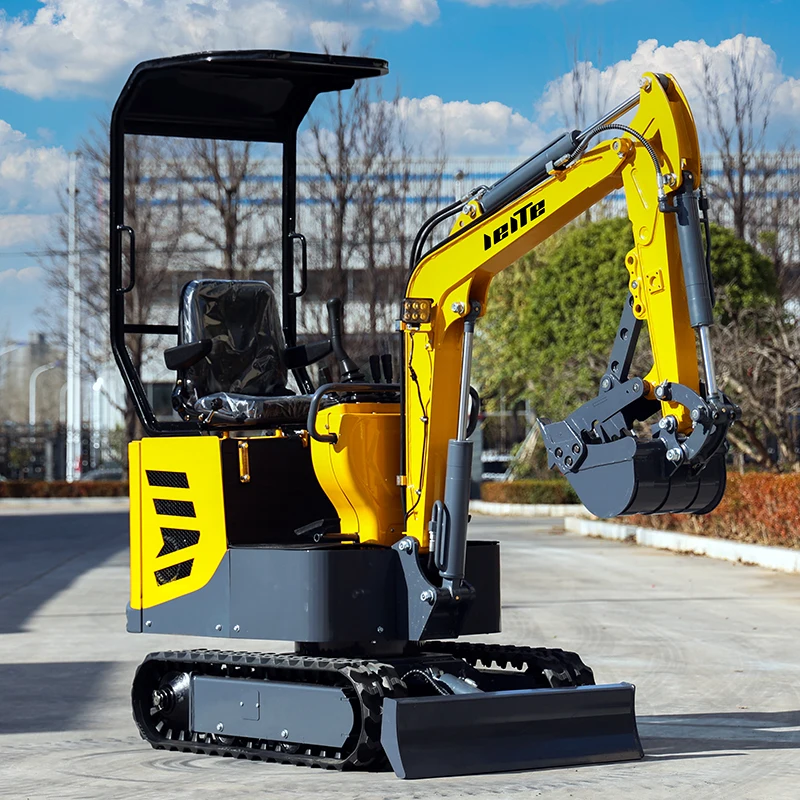 CE/EPA ใหม่1000kgs ขนาดเล็ก Digger Mini Bagger 1Ton Mini Excavator Towable Backhoe โรงงานราคา