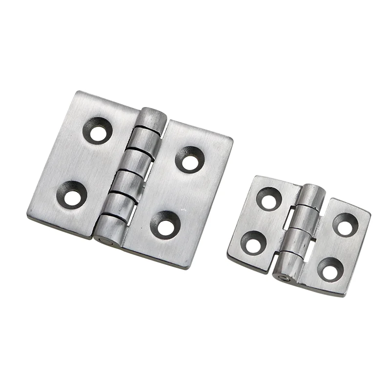 

Heavy Duty 304 Stainless Steel Six Sections Folding Door Hinges 180 Degree Open Door Hinges